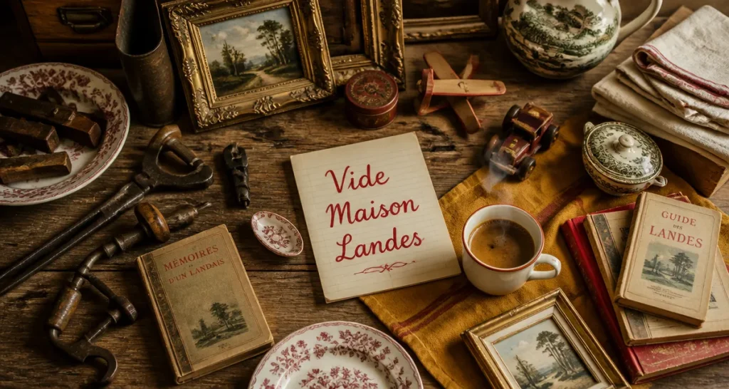 vide maison 40 objets anciens landes