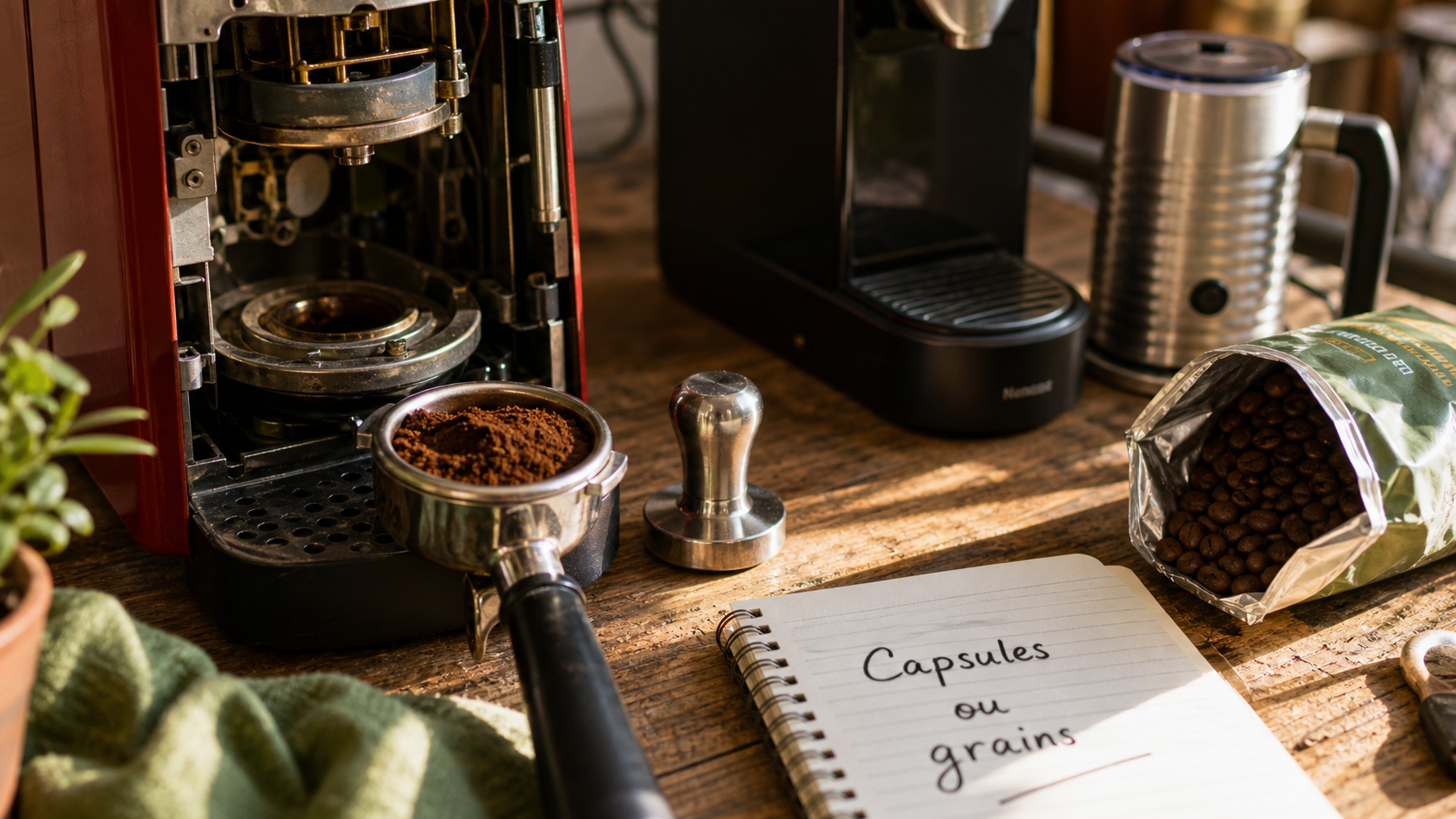 Meilleur machine expresso 9 à 15 bars : broyeur ou porte-filtre, dose de café