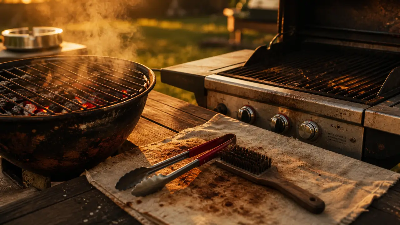 Barbecue au charbon ou au gaz : braises fumantes et barbecue gaz