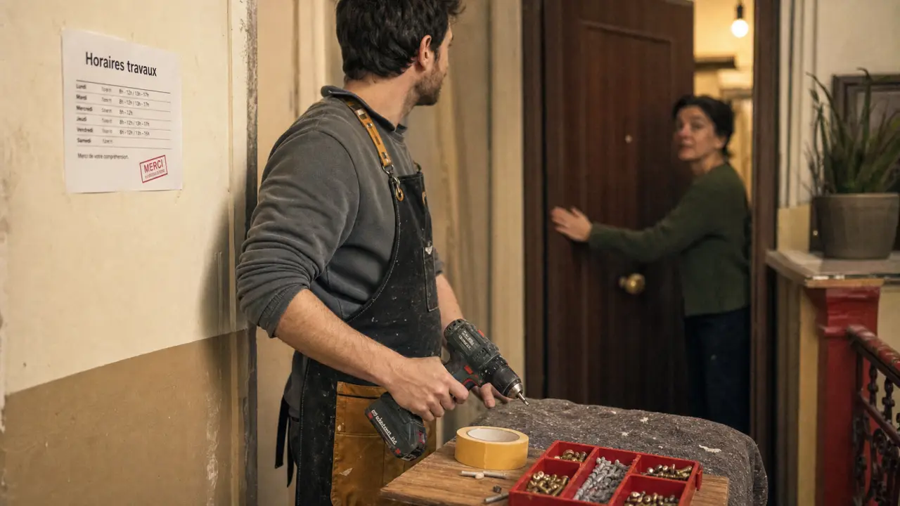 Bricolage dans la maison : travaux en copropriété et horaires à respecter