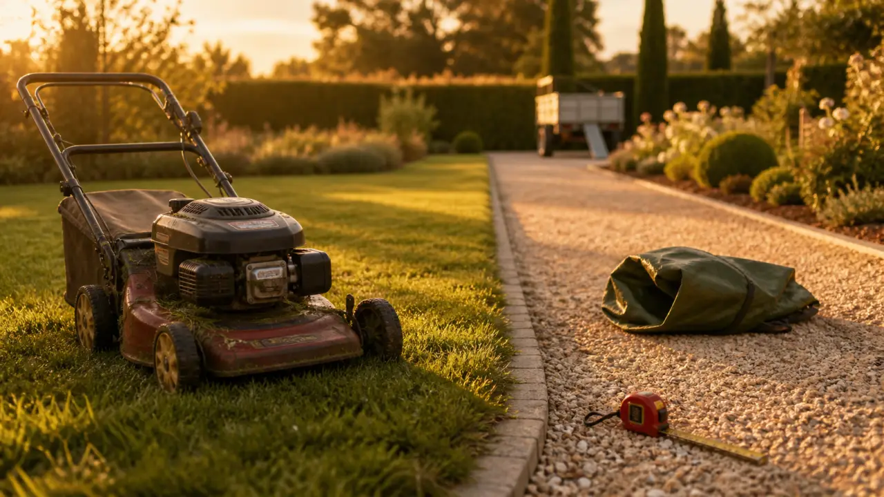 Coût entretien jardin 1000 m2 : pelouse, haies et finitions