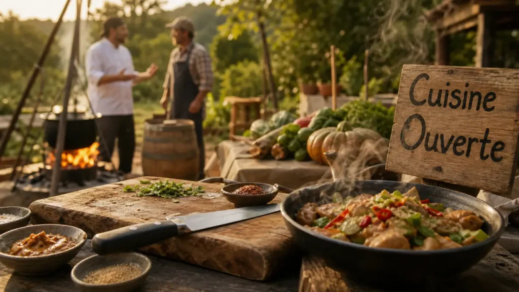 Cuisine Ouverte : des recettes régionales revisitées par Mory Sacko