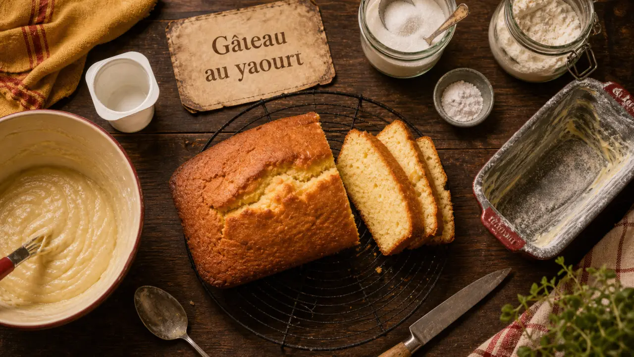 Meilleures recettes de cuisine : gâteau au yaourt moelleux