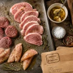 Viande pour plancha : morceaux fins, saisie à 180°C