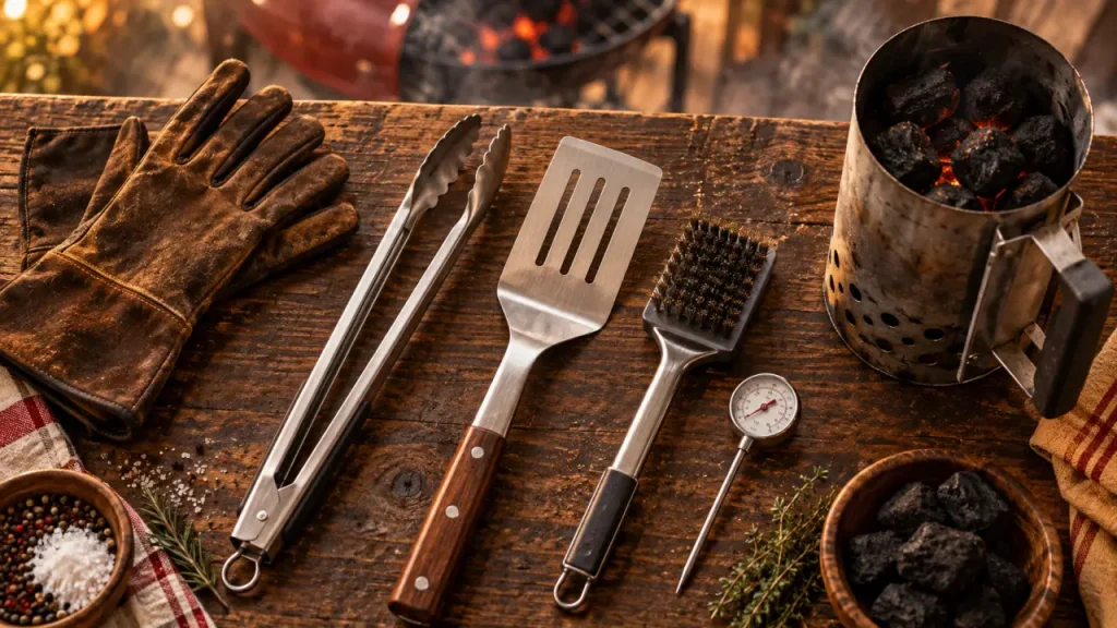 Les accessoires barbecue utiles, de l’allumage à la protection