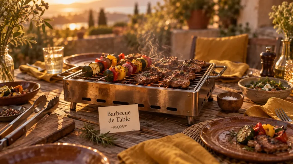Barbecue de table : le mauvais choix d’énergie peut gâcher vos repas en terrasse