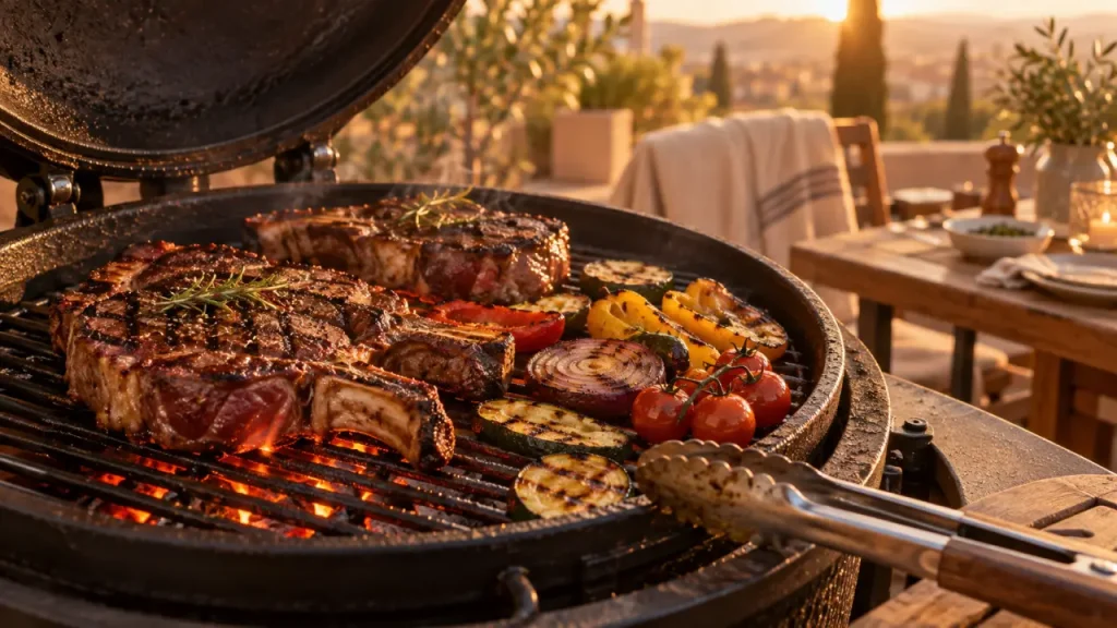 Barbecue fonte : une chaleur stable pour des grillades mieux maîtrisées