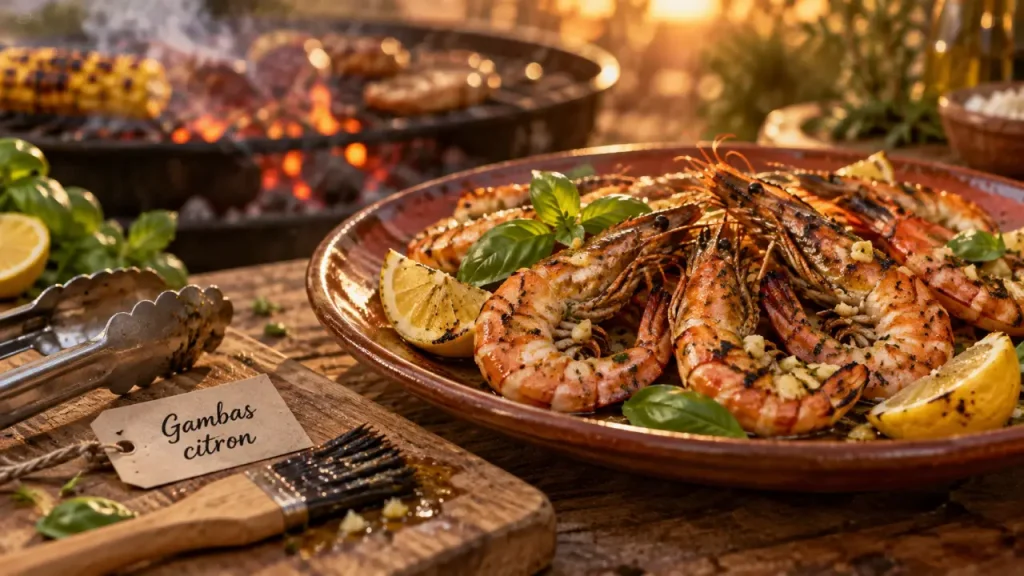 Réussissez vos gambas au barbecue en 1 à 2 minutes par face