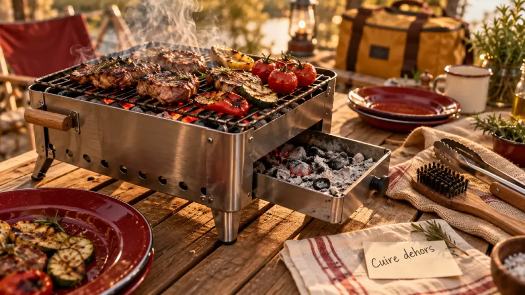 Mini barbecue : choisissez le bon format pour camper, pique-niquer ou cuisiner dehors