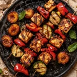 Que faire au barbecue pour changer : légumes grillés, halloumi et fruits