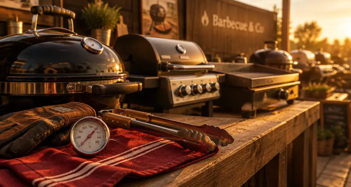 Barbecue and co : chariots de barbecue en showroom à Feucherolles, 1500 m²