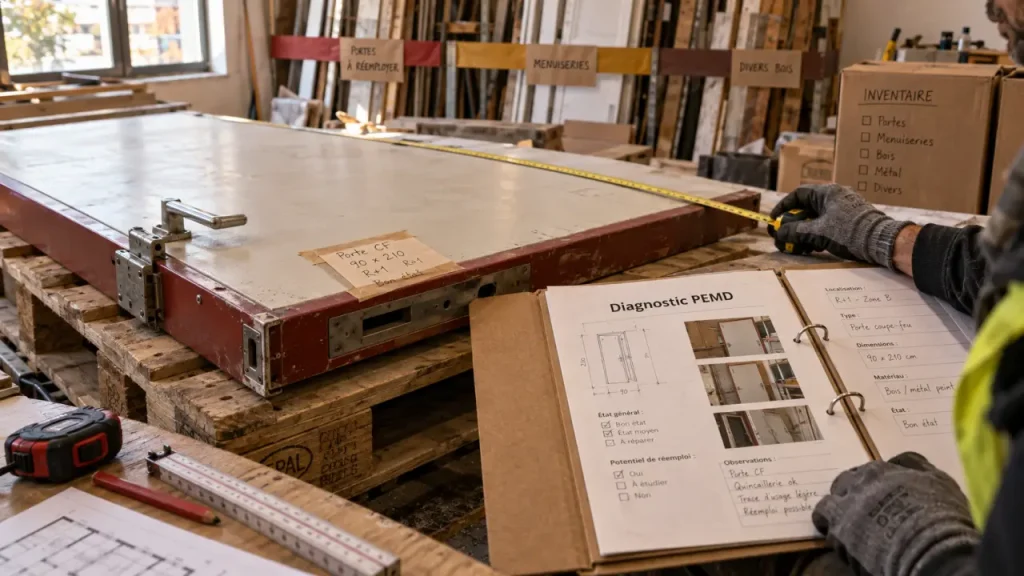 Réemploi des matériaux de construction : du gisement local au chantier assuré
